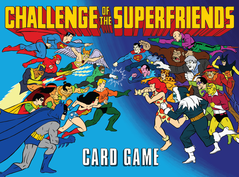 Dc Comics Challenge Of The Superfriends Card Game - Good Games