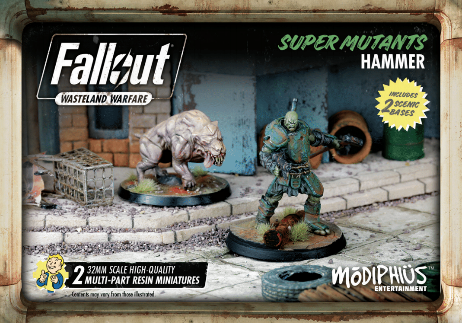 Fallout Wasteland Warfare Super Mutants Hammer - Good Games