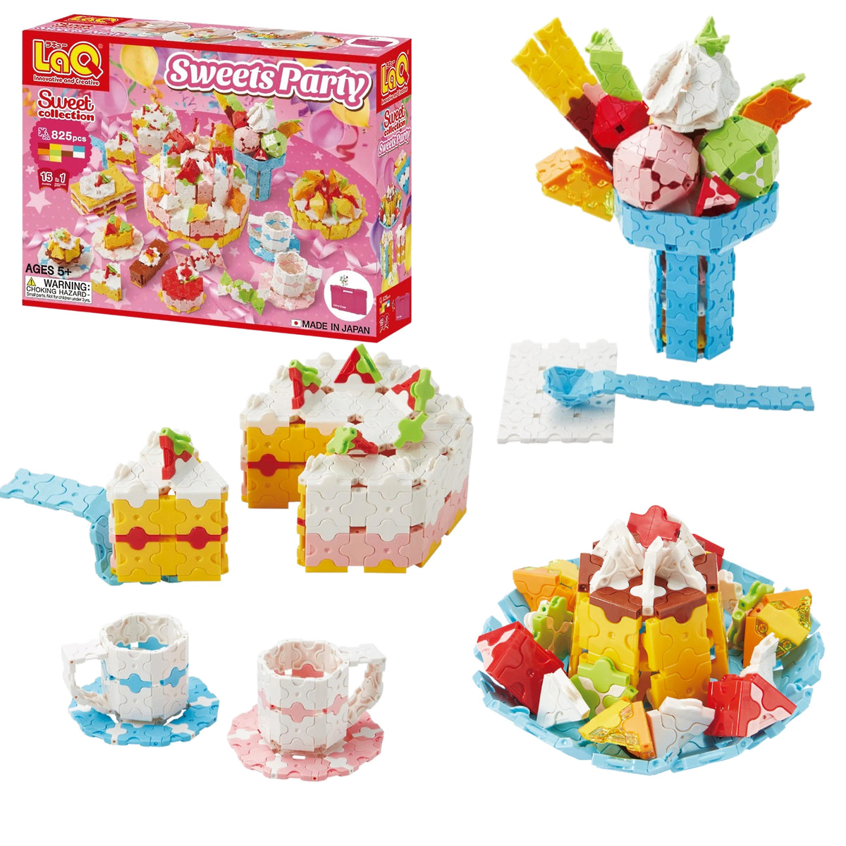 LaQ - Sweet Collection Sweets Party - Good Games