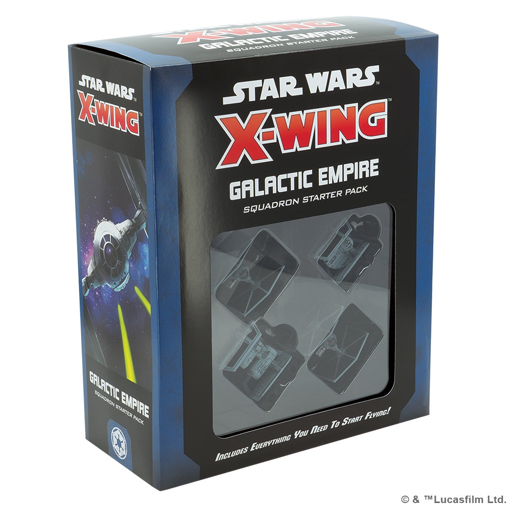 Star Wars: X-Wing - 2nd Edition Galactic Empire Squadron Starter Pack - Good Games