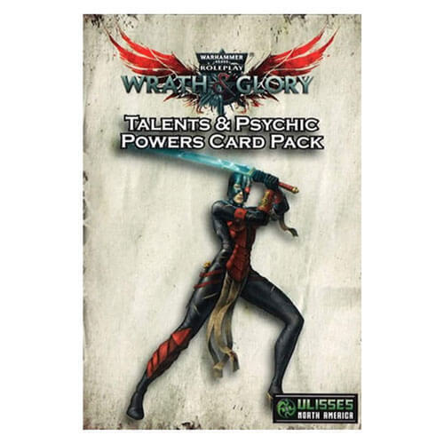 Wrath &amp; Glory Character Talents And Psychic Power Card Pack - Good Games