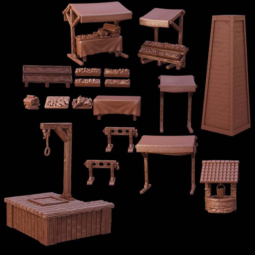Terrain Crate - Village Square - Good Games