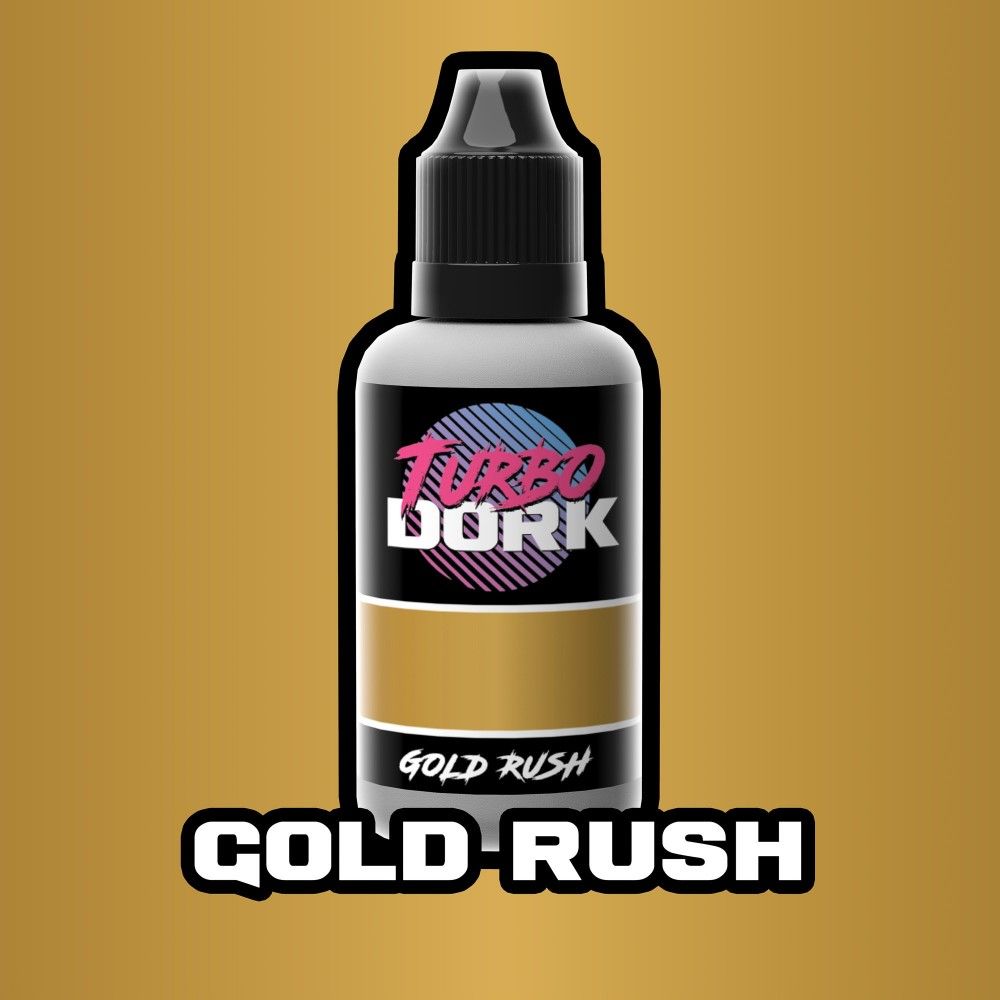 Turbo Dork - Metallic Acrylic Paint 20 ml - Gold Rush - Good Games