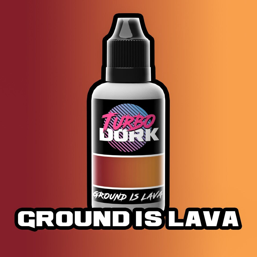 Turbo Dork - Turboshift Acrylic Paint 20 ml - Ground Is Lava - Good Games