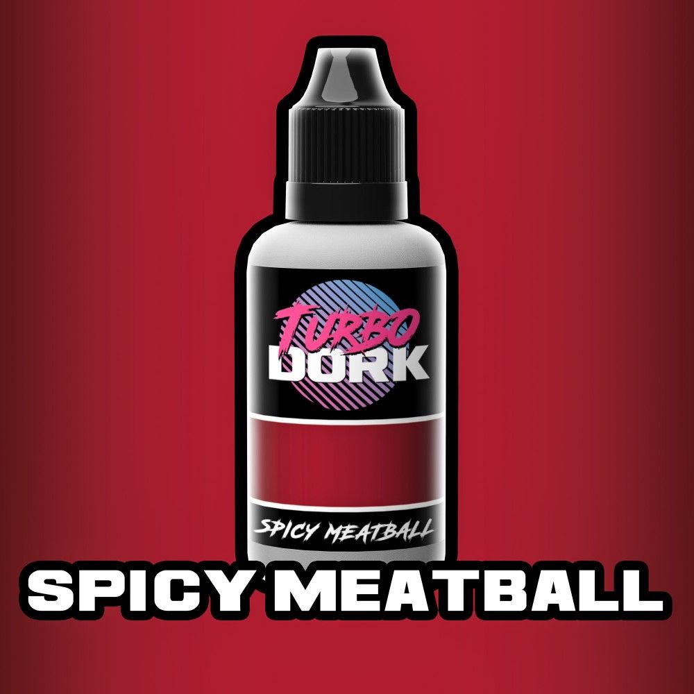 Turbo Dork - Metallic Acrylic Paint 20 ml - Spicy Meatball - Good Games