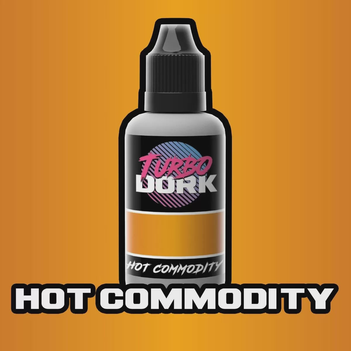 Turbo Dork Hot Commodity Metallic Acrylic Paint 20ml Bottle - Good Games
