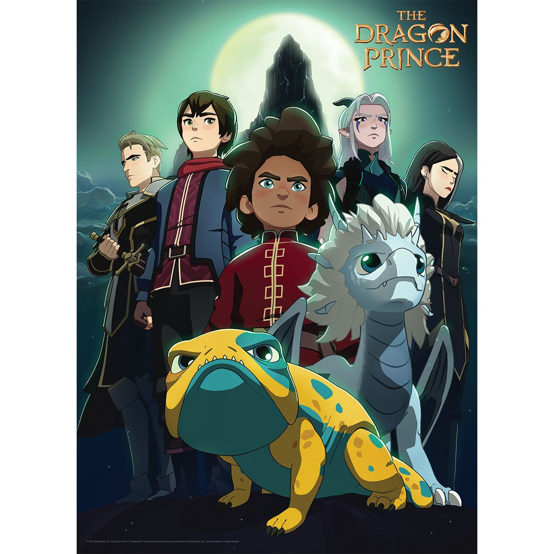 The Dragon Prince Heroes at the Storm Spire 1000 Piece Jigsaw - Good Games