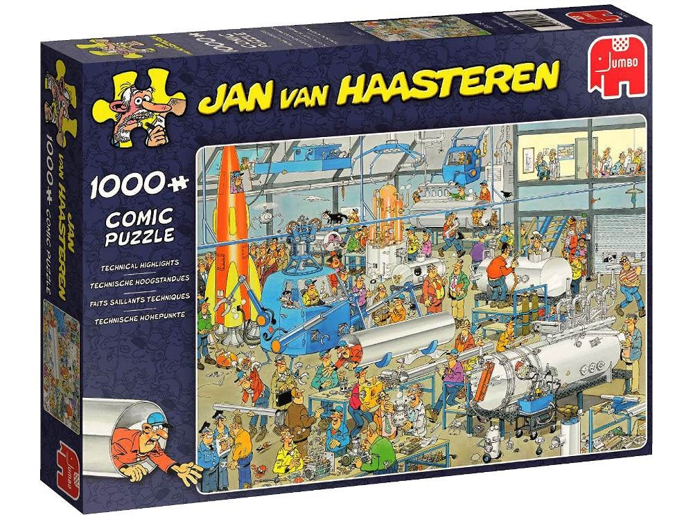 Jan Van Haasteren - Technical Highlights 1000 Piece Jigsaw