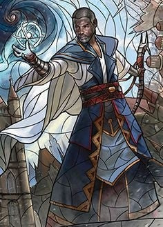 Magic: The Gathering - Wall Scroll - Stained Glass - Teferi - Good Games