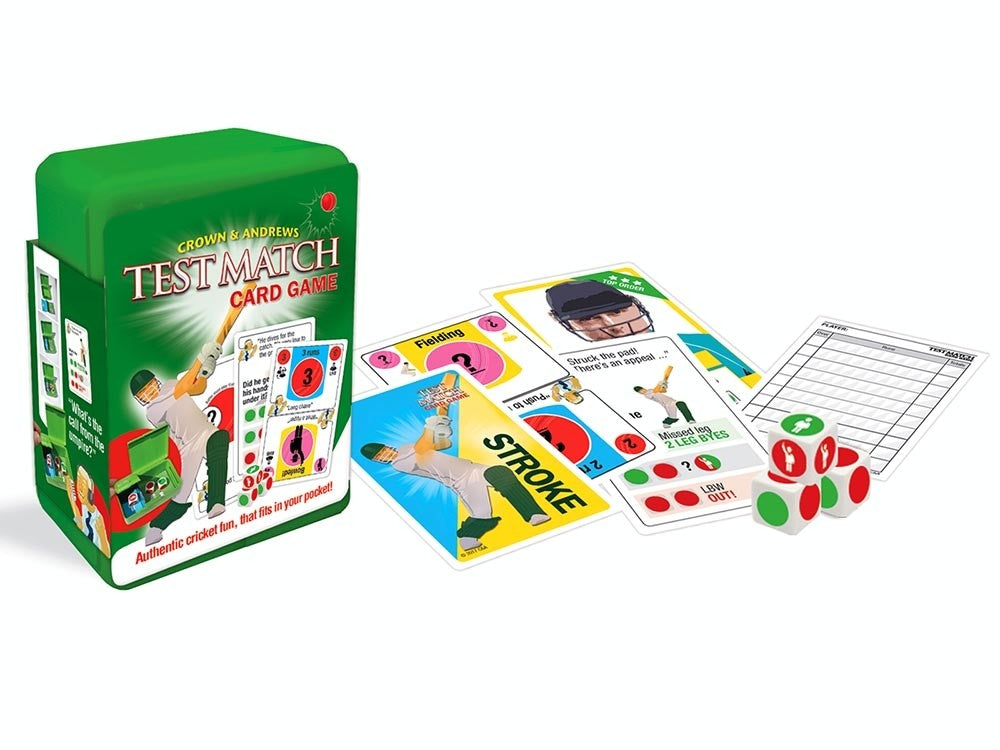 Test Match Card Game