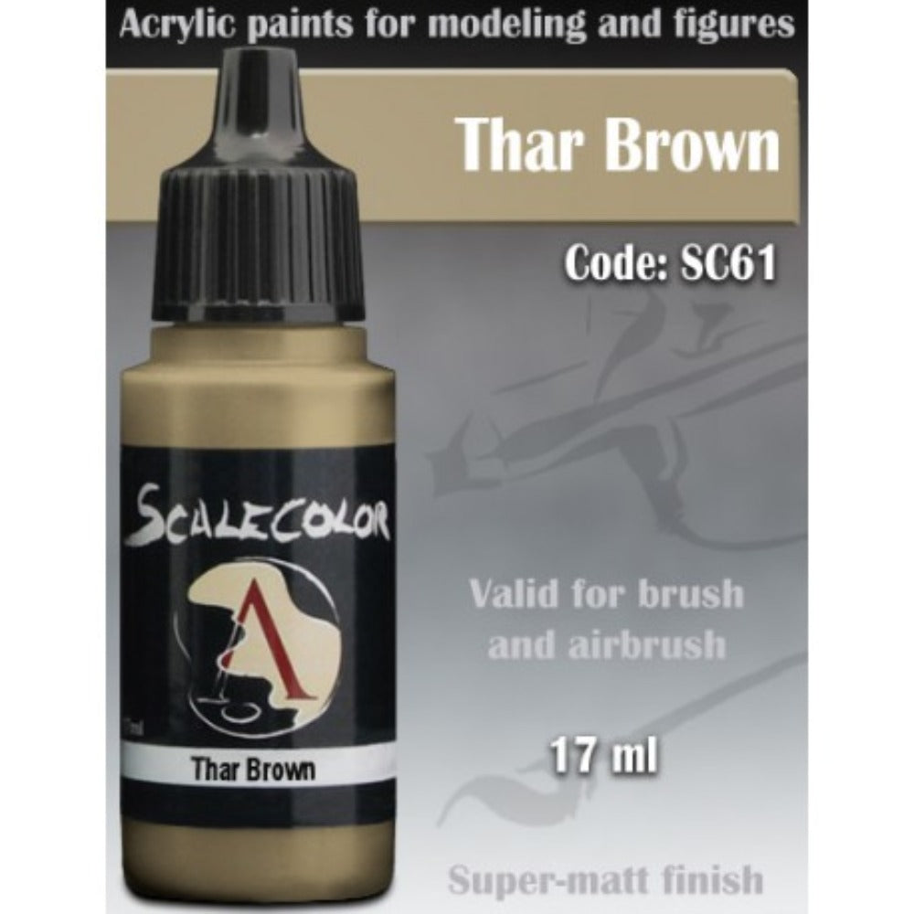 Scale 75 - Scalecolor Thar Brown (17 ml) SC-61 Acrylic Paint – Good Games