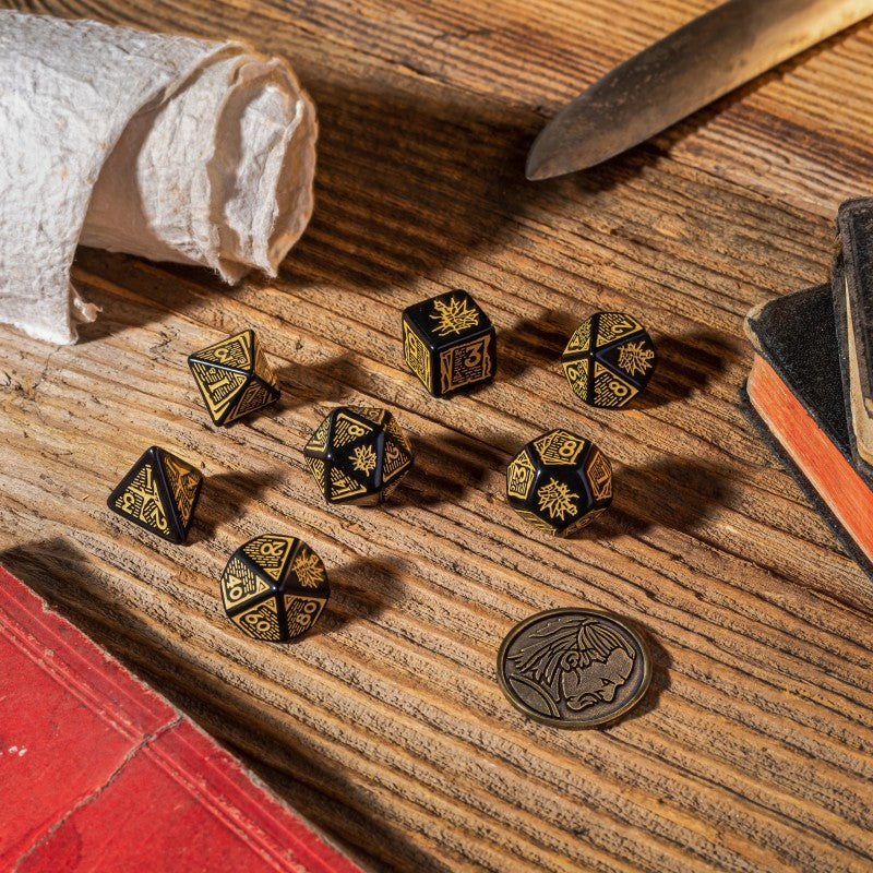 Q Workshop The Witcher Dice Set Vesemir: The Sword Master - Good Games