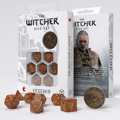 Q Workshop - The Witcher Dice Set Vesemir - The Wise - Good Games