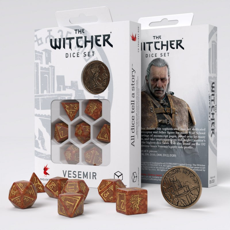 Q Workshop - The Witcher Dice Set Vesemir - The Wise - Good Games