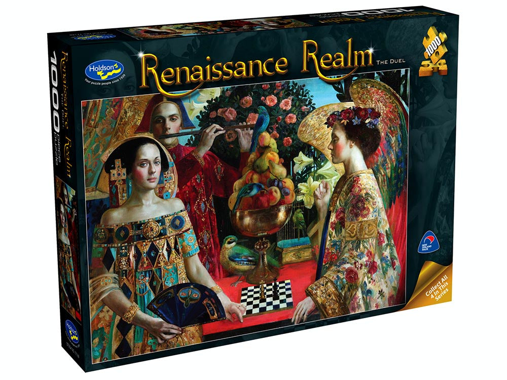 Holdson - Renaissance Realm The Duel 1000 Piece Jigsaw - Good Games