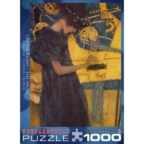 Eurographics - Klimt The Music 1000 Piece Jigsaw - Good Games