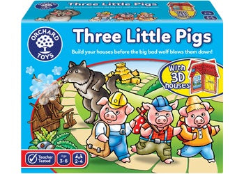 Orchard Toys - Three Little Pigs - Good Games