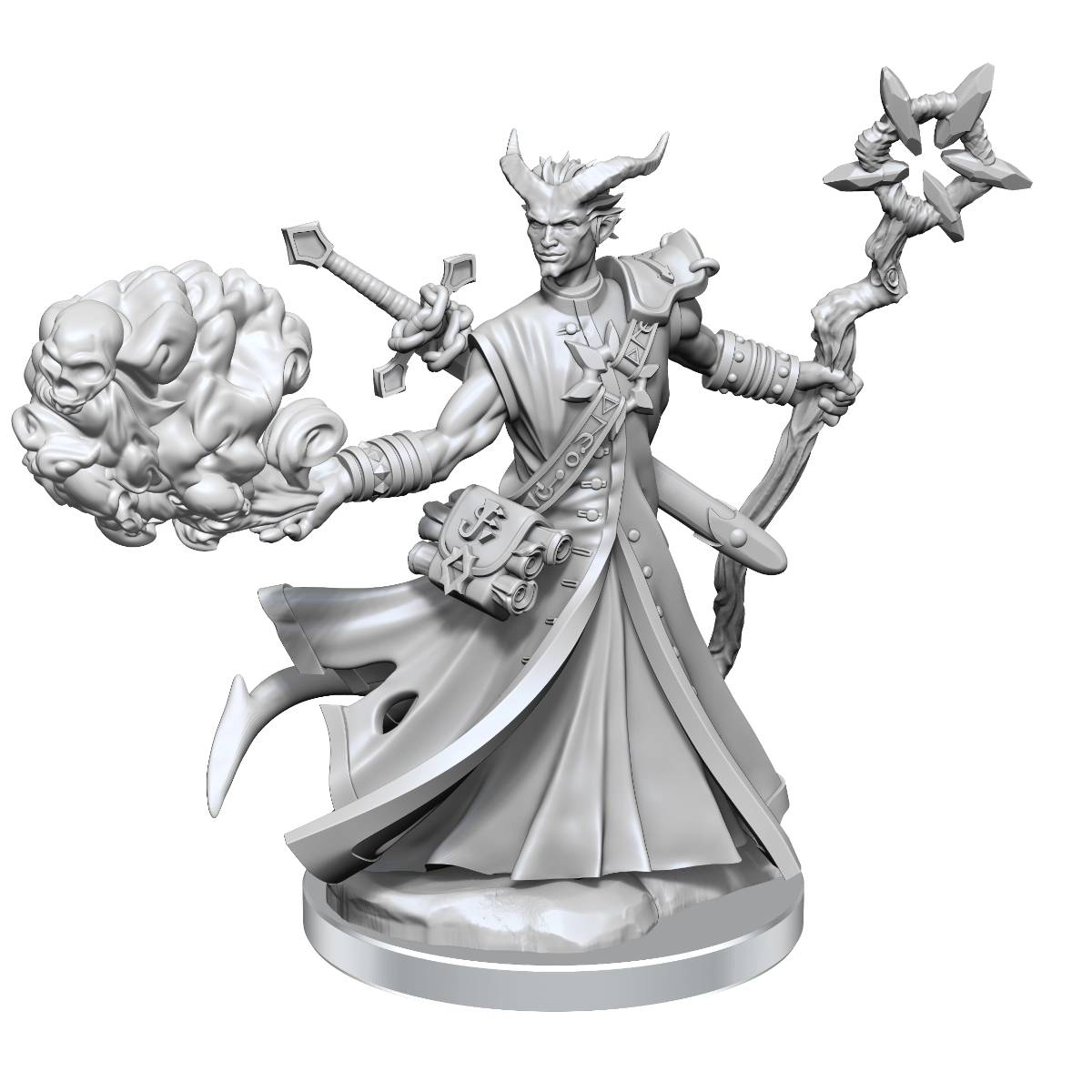 Dungeons &amp; Dragons Frameworks Tiefling Warlock Male