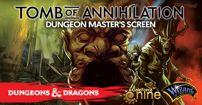 Dungeons & Dragons - Tomb Of Annihilation - DM Screen - Good Games