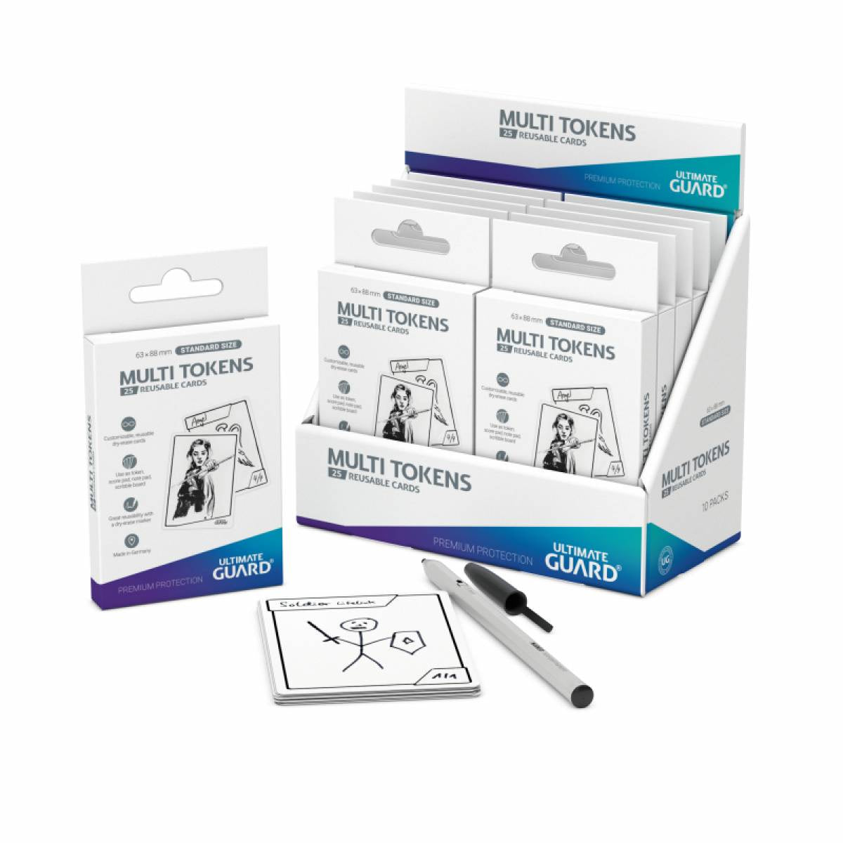 Ultimate Guard Multi Tokens – Reusable Card Pack - Good Games