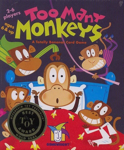 Too Many Monkeys Card Game