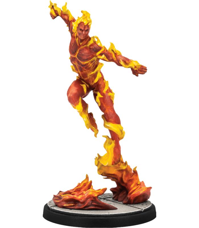 Marvel: Crisis Protocol - Captain America And The Original Human Torch