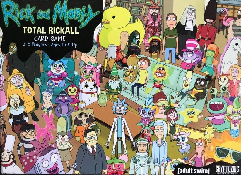 Rick & Morty Total Rickall Cooperative Card Game - Good Games
