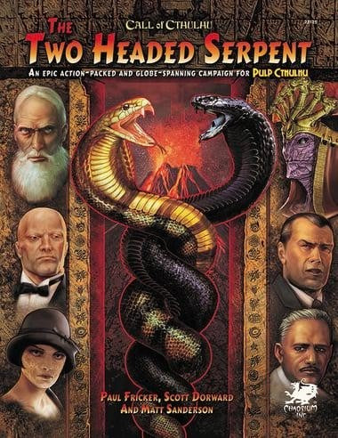 Call of Cthulhu RPG - The Two Headed Serpent