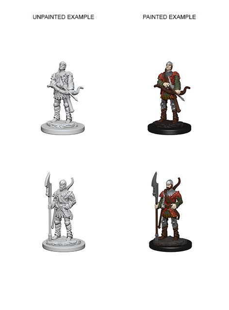 Pathfinder Deep Cuts Unpainted Minis Town Guards - Good Games