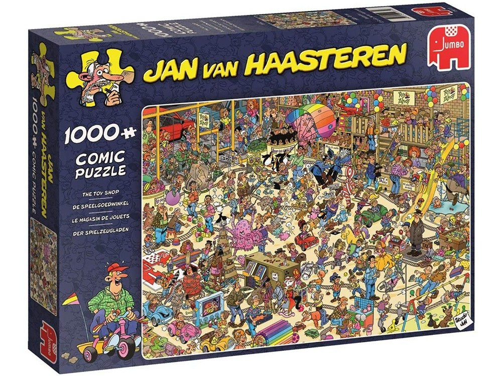 Jan Van Haasteren - The Toy Shop 1000 Piece Jigsaw - Good Games