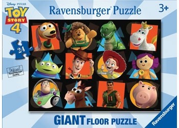 Ravensburger - Disney Toy Story 4 Giant - 24 Piece Jigsaw - Good Games