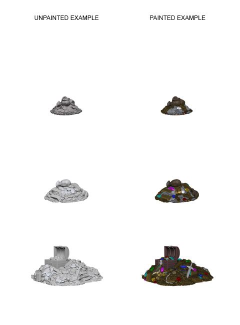 Dungeons & Dragons - Nolzurs Marvelous Unpainted Miniatures Treasure Piles - Good Games