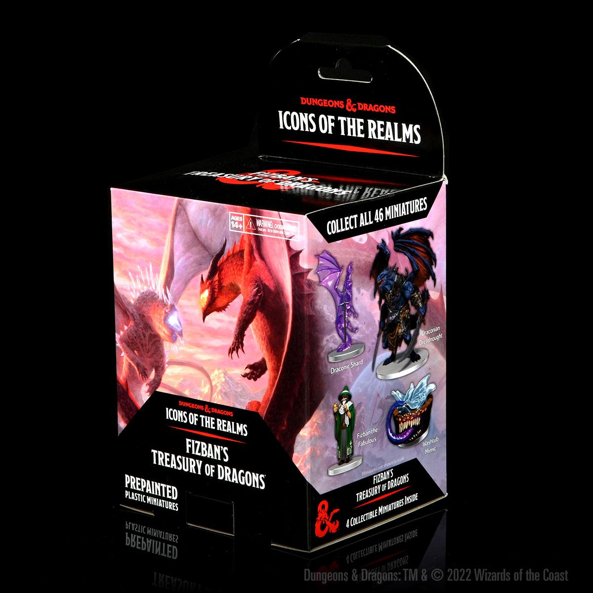 Dungeons &amp; Dragons Icons of the Realms Miniatures Fizban&#39;s Treasury of Dragons Booster Box - Good Games