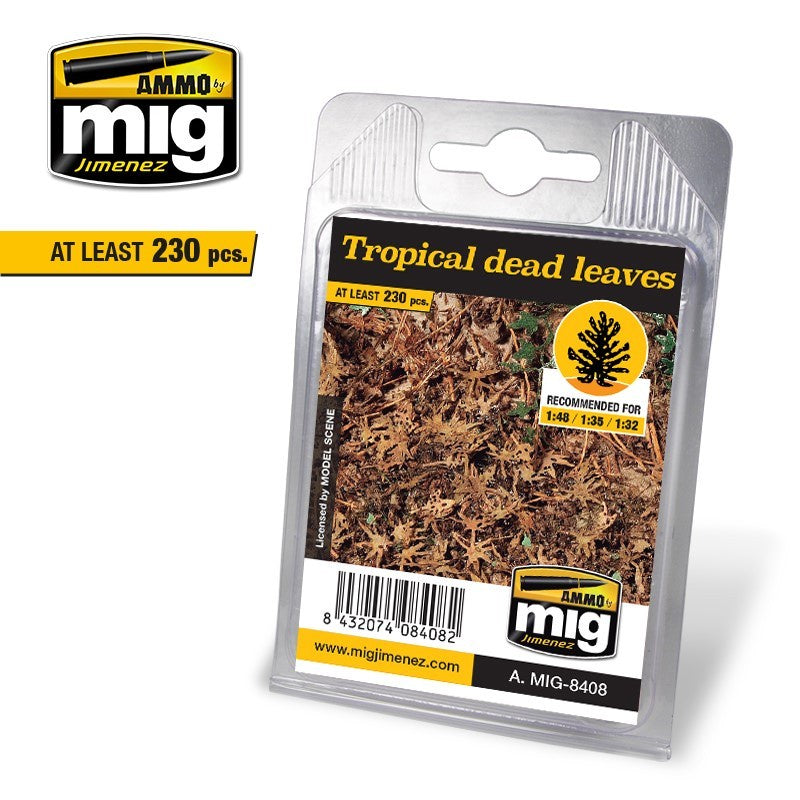 Ammo by MIG Dioramas - Leaves - Tropical Dead Leaves - Good Games