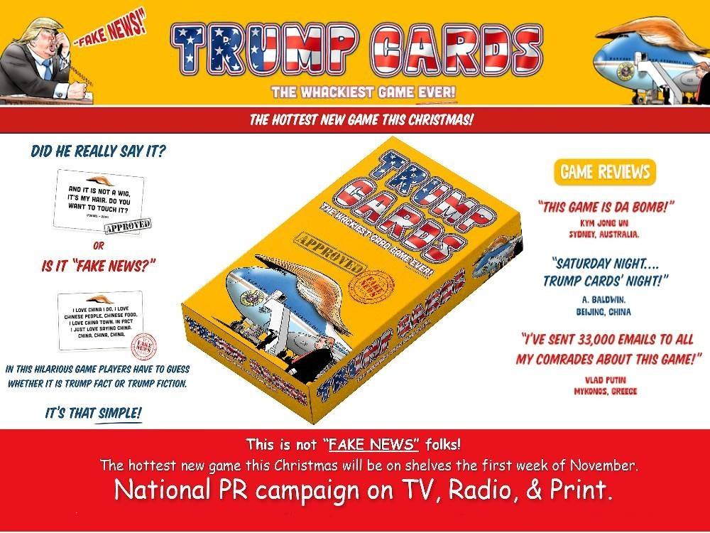 Trump Cards Card Game - Good Games