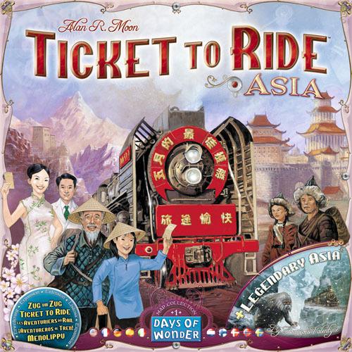 Ticket To Ride - Map Collection: Volume 1 Team Asia & Legendary Asia - Good Games