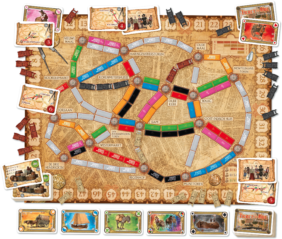 Ticket To Ride - Amsterdam