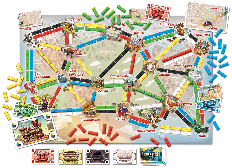 Ticket To Ride - First Journey