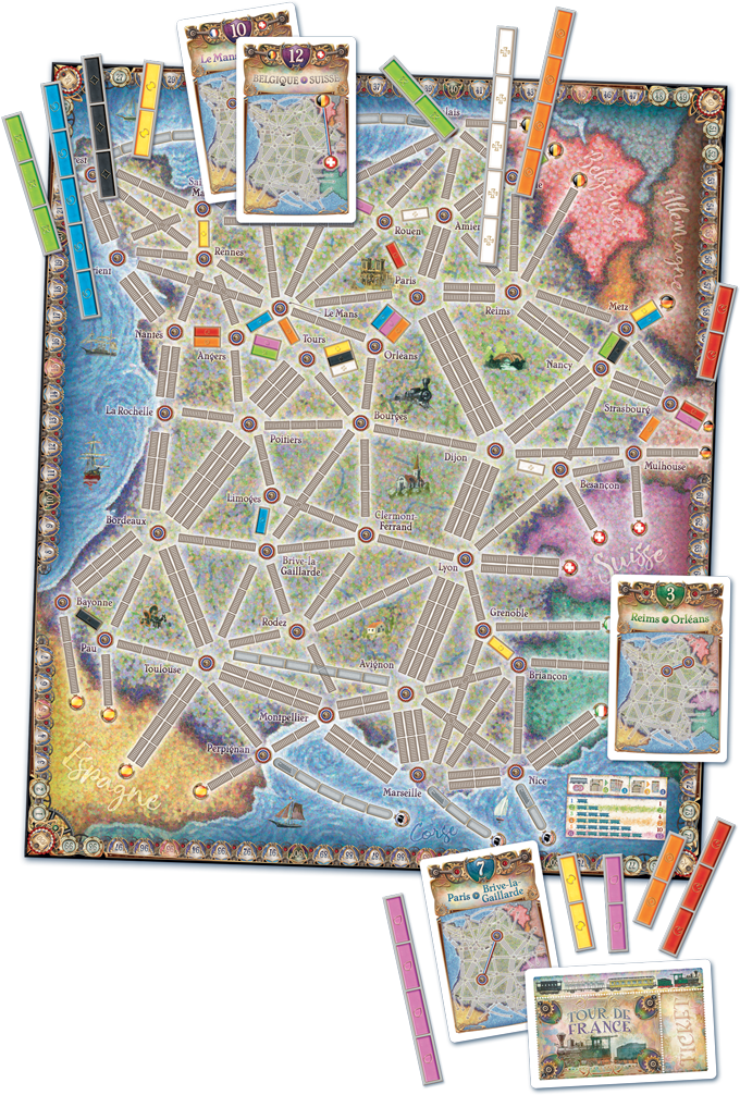 Ticket To Ride - Map Collection: Volume 6 France &amp; Old West