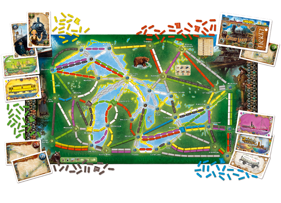 Ticket To Ride - Rails &amp; Sails