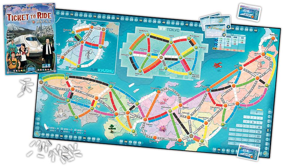 Ticket To Ride - Map Collection: Volume 7 Japan & Italy - Good Games