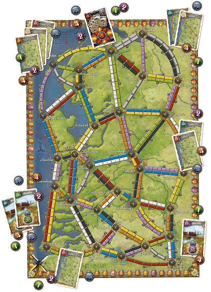 Ticket To Ride - Map Collection: Volume 4 Nederland - Good Games