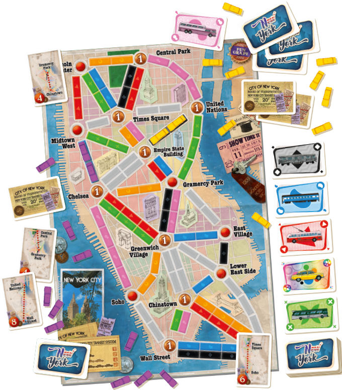 Ticket To Ride - New York - Good Games