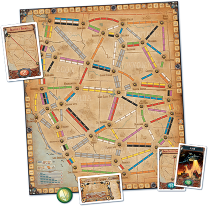 Ticket To Ride - Map Collection: Volume 6 France & Old West - Good Games