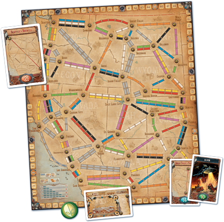 Ticket To Ride - Map Collection: Volume 6 France &amp; Old West