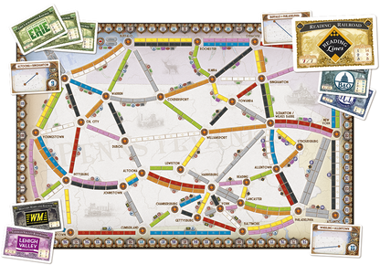 Ticket To Ride - Map Collection: Volume 5 United Kingdom & Pennsylvania - Good Games