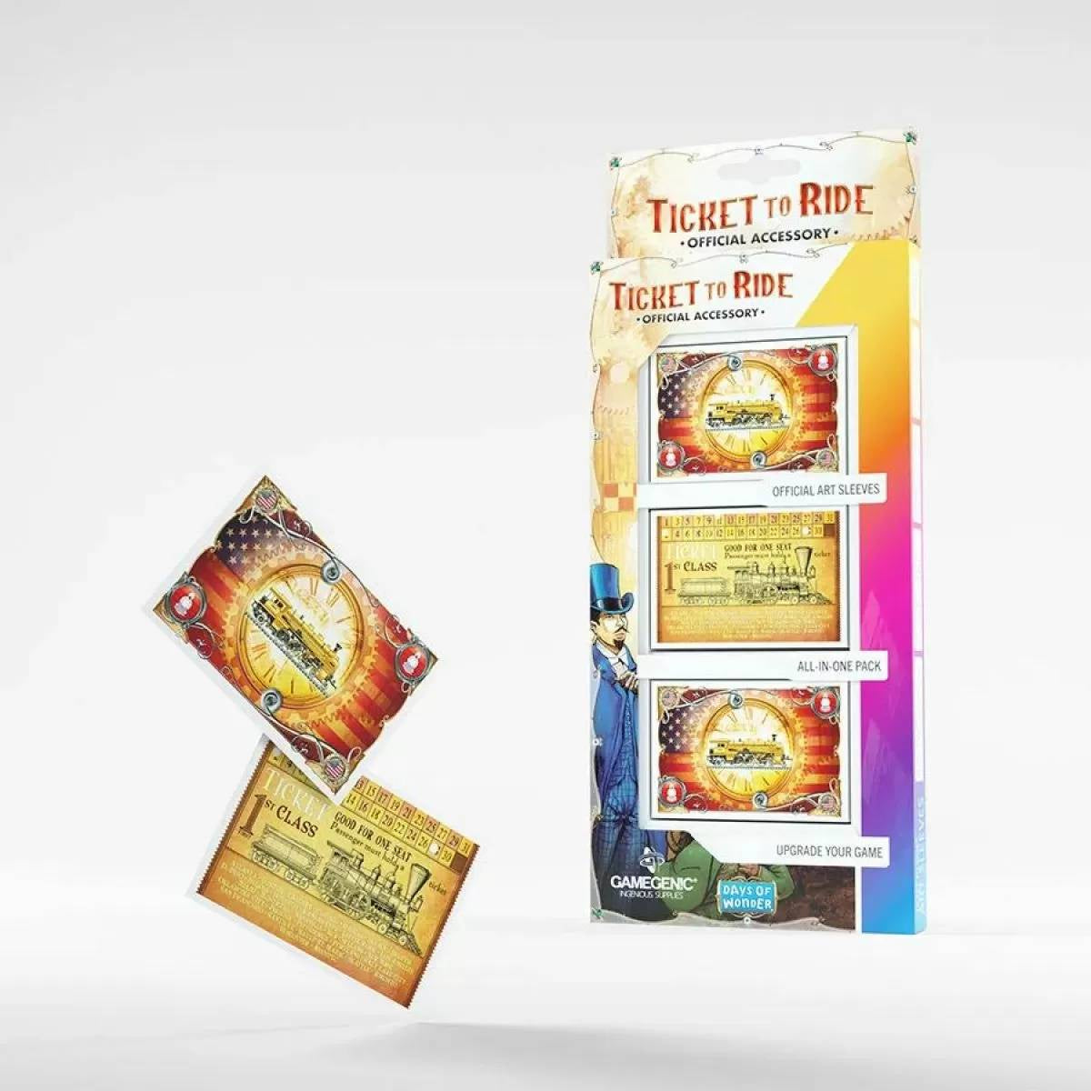 Gamegenic Ticket to Ride Art Sleeves - Good Games