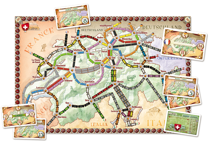 Ticket To Ride - Map Collection: Volume 2 India & Switzerland - Good Games