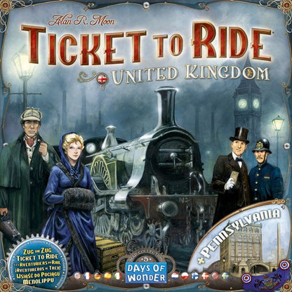 Ticket To Ride - Map Collection: Volume 5 United Kingdom & Pennsylvania - Good Games