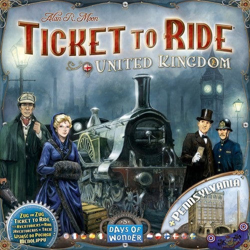 Ticket To Ride - Map Collection: Volume 5 United Kingdom &amp; Pennsylvania